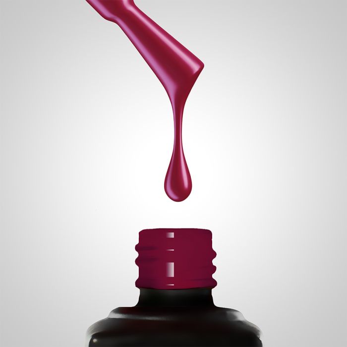 Gelový lak SLOWIANKA 509 Velvet Burgundy 10g - NOVINKA