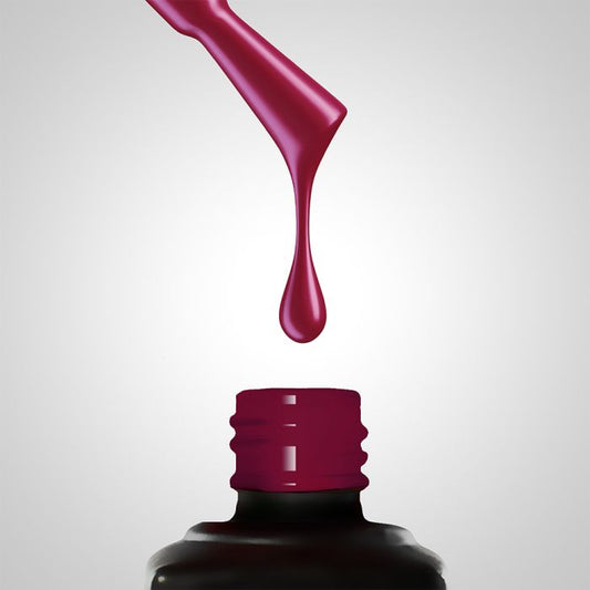 SLOWIANKA 509 Samt-Burgund Gel-Lack 10g - NEU