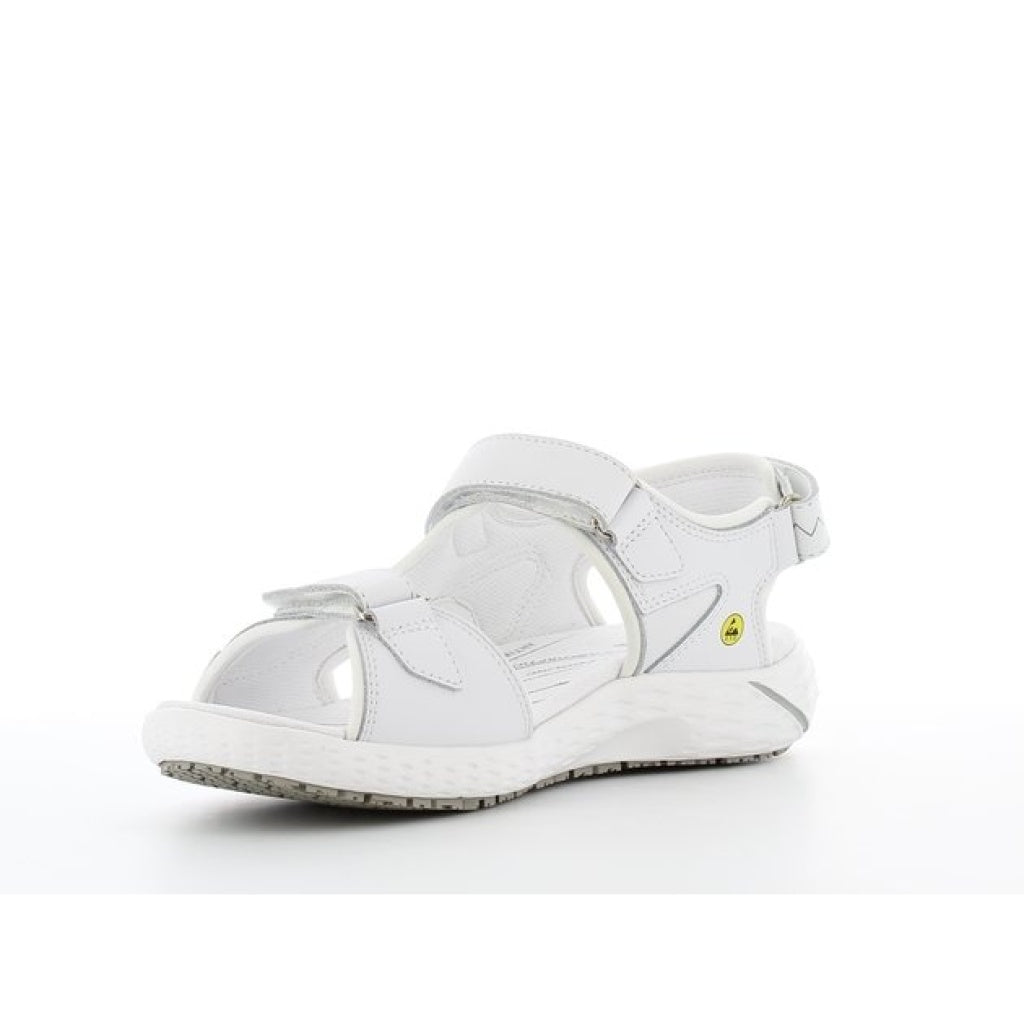 ODILE weiße medizinische Damenschuhe