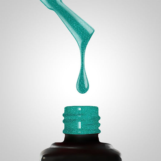 Gelový lak SLOWIANKA 543 Teal Breeze 10g 
