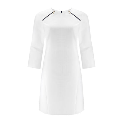 Meclo medizinisches Kleid weiß NINA 1