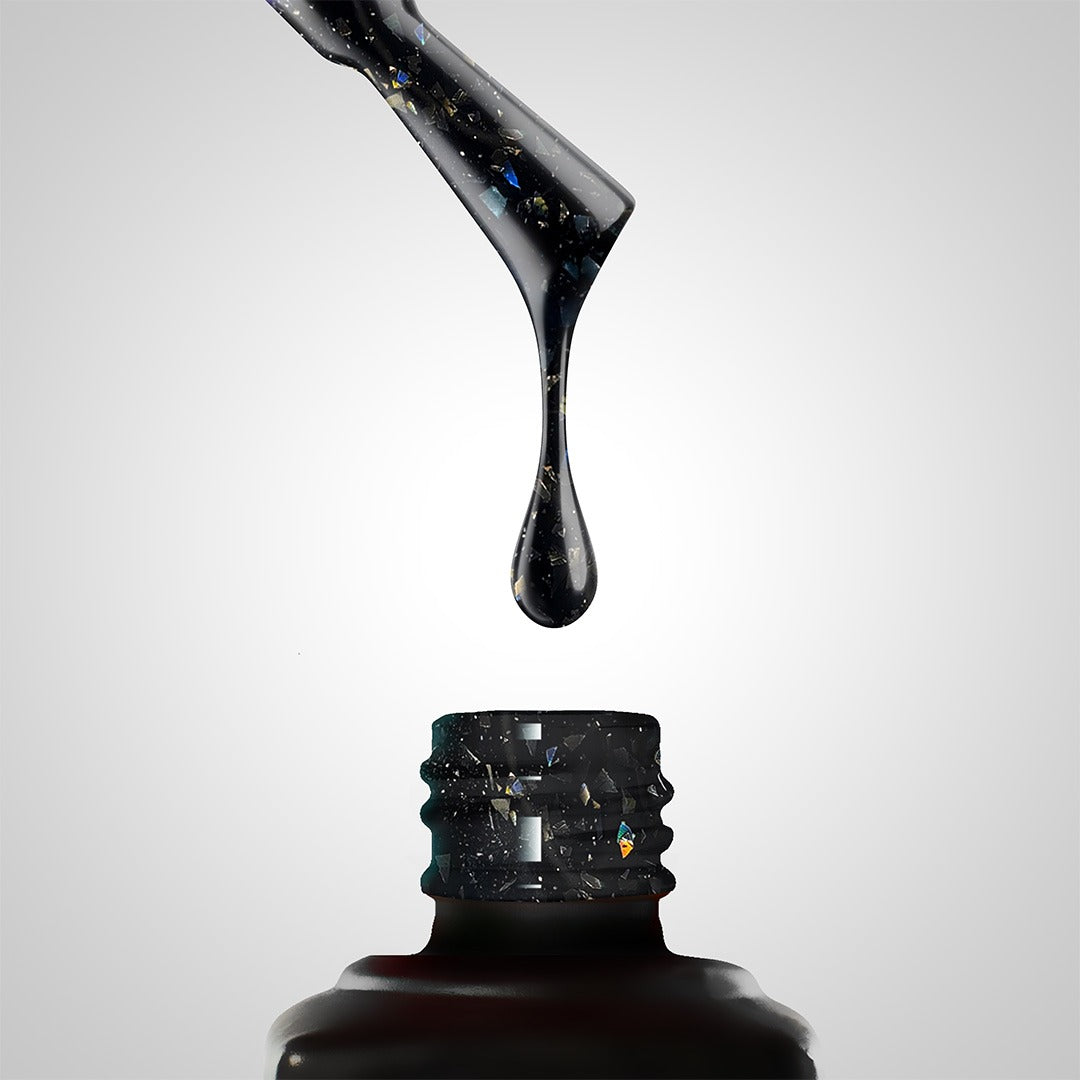 Gelový lak SLOWIANKA 589 Black Ice 10g 