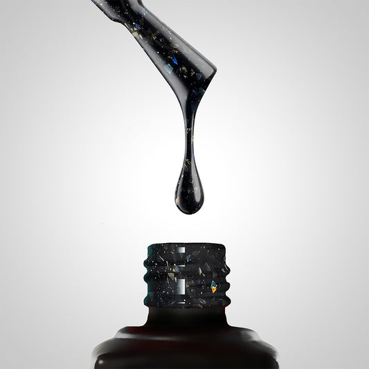 Gelový lak SLOWIANKA 589 Black Ice 10g 