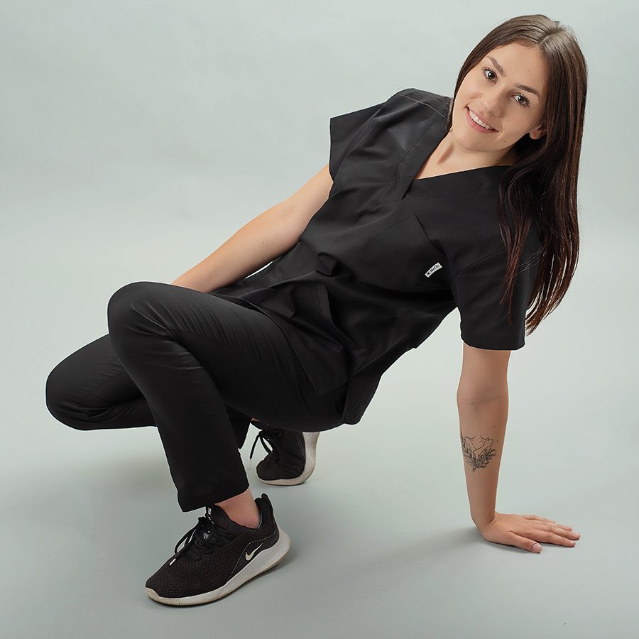 Meclo medizinische Bluse für Damen IGA