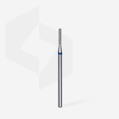 Diamantový vrták na nehty zaoblený válec modrý EXPERT průměr hlavy 1,4 mm / pracovní část 8 mm - STALEKS