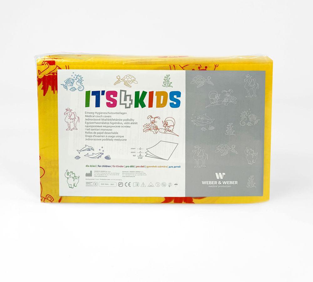 Dětské přebalovací podložky s veselými potisky ITS4KIDS 50 x 60 cm (40 ks v sáčku)
