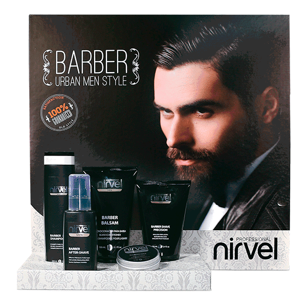 Expositor Barber - Nirvel Cosmetics SL