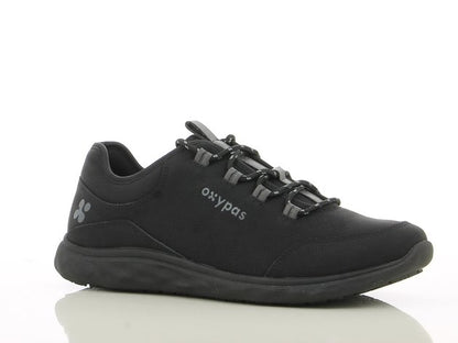 OXYPAS ROMAN medizinische Herrenschuhe, geschnürt, schwarz