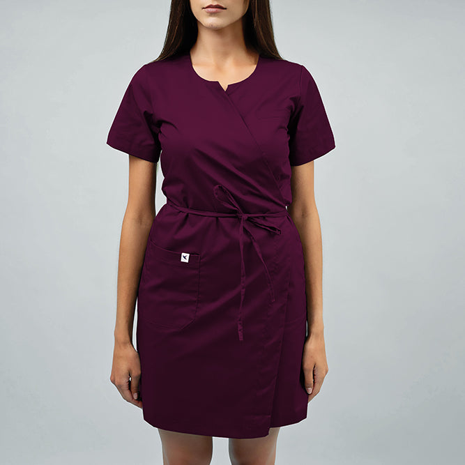 Meclo medizinisches Kleid zum Binden LENA