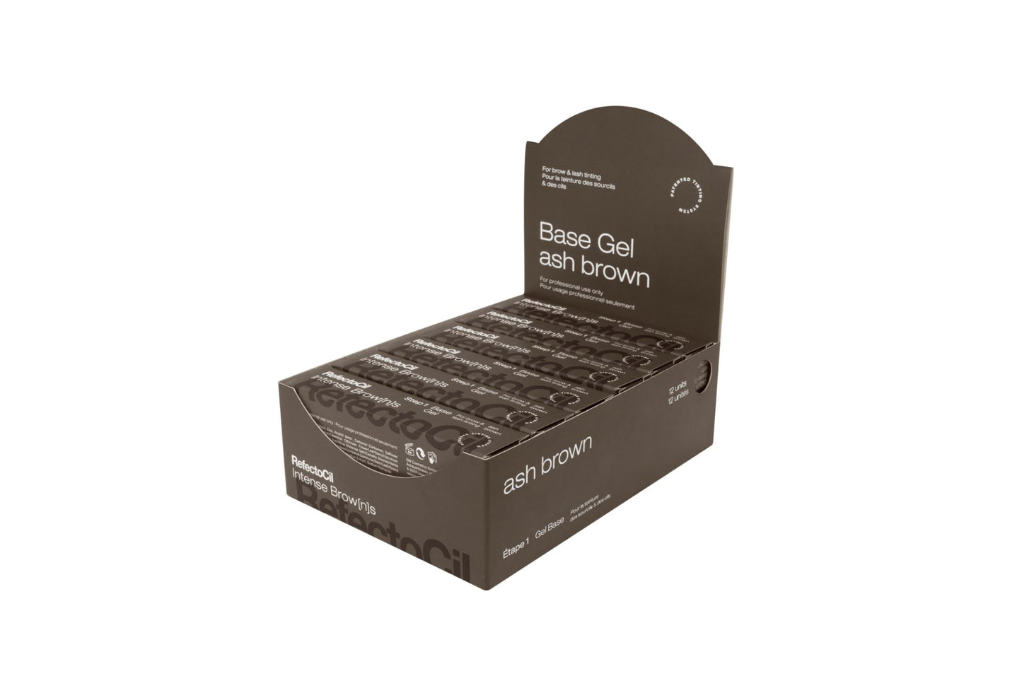 R´Cil Intense Brow[n]s Base Gel Ash Brown – podkladový gel popelavě hnědý 15 ml
