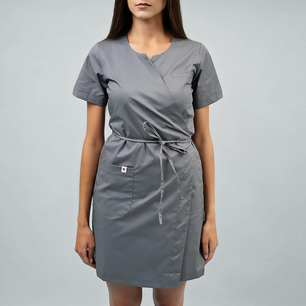 Meclo medizinisches Kleid zum Binden LENA