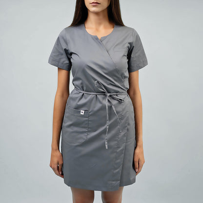 Meclo medizinisches Kleid zum Binden LENA