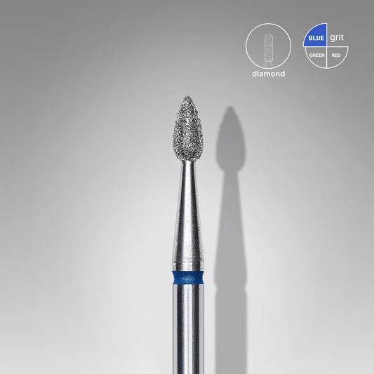 Diamantový vrták na hřebíky kapka modrá EXPERT průměr hlavy 2,3 mm / pracovní část 5 mm - STALEKS