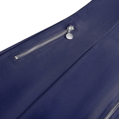 Meclo medizinisches Kleid marineblau mit Reißverschluss RITA II