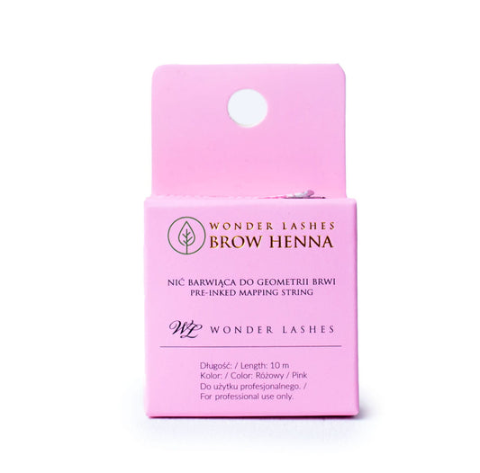 Nit na obočí henna - růžová