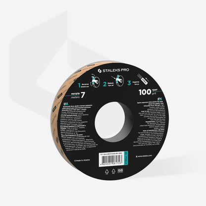 Disposable abrasive tape papmAm EXCLUSIVE 100 grit for the plastic case - STALEKS