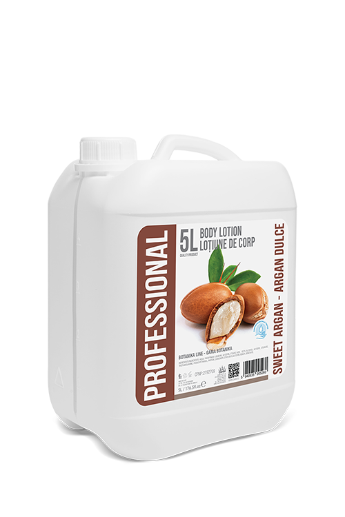 Profesionální tělové mléko Sweet Argan, 5l kanystr - PPROFESSIONAL
