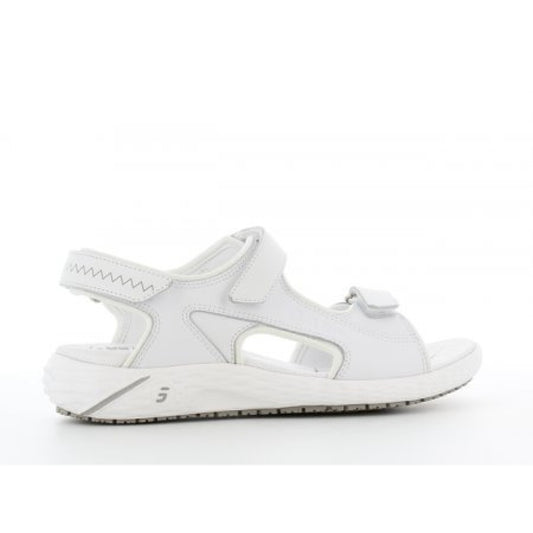 ODILE weiße medizinische Damenschuhe