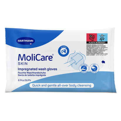 Molicare® Skin Washing washcloths 8ps