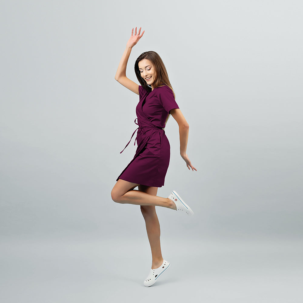 Meclo medizinisches Kleid zum Binden LENA