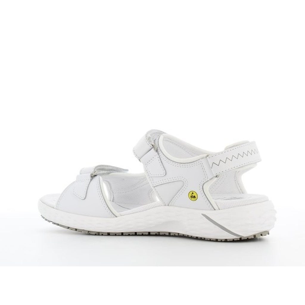 ODILE weiße medizinische Damenschuhe