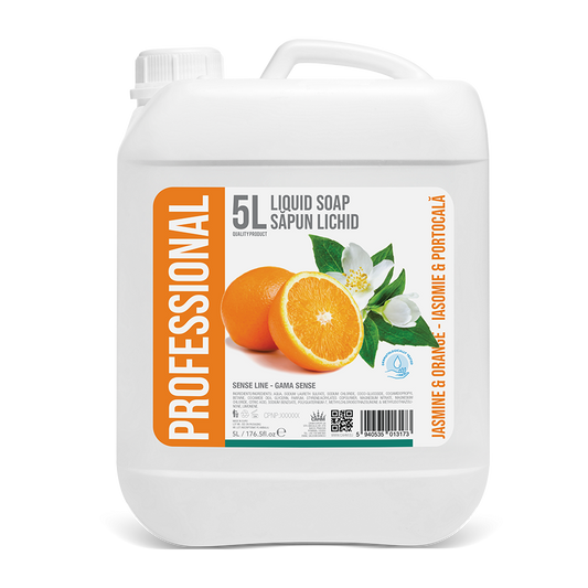Sense 2er-Pack – Flüssigseife Jasmin & Orange, 5-L-Kanister – PROFESSIONAL