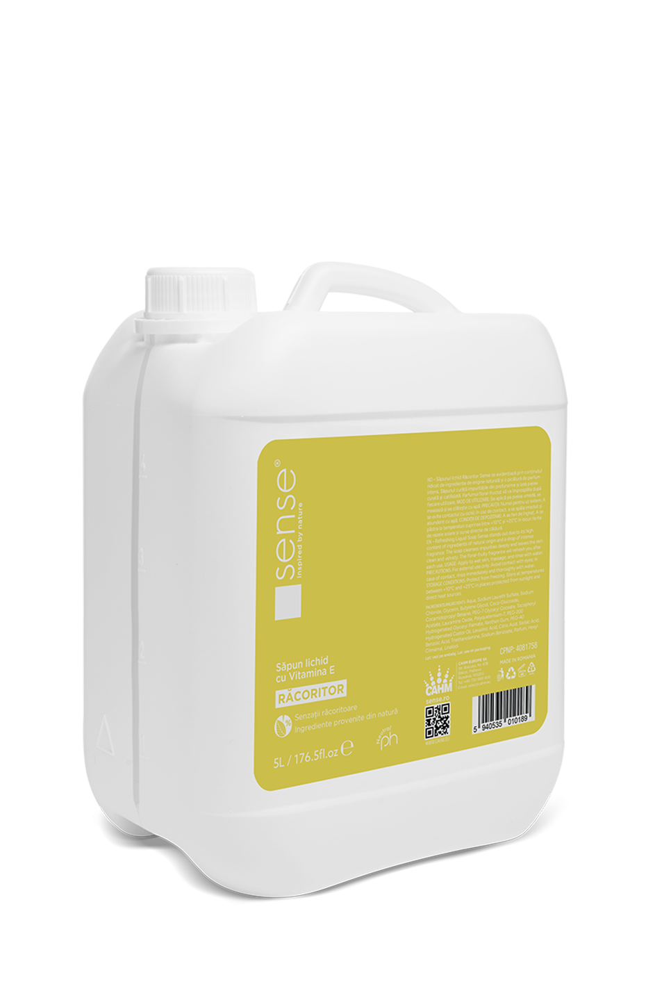 Tekuté mýdlo Sense® osvěžující, 5l kanystr - SENSE