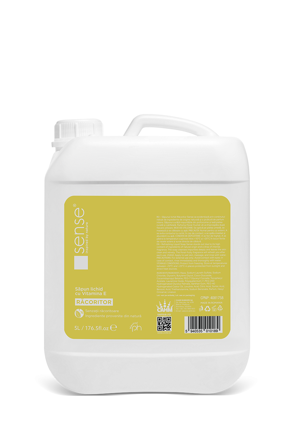 Tekuté mýdlo Sense® osvěžující, 5l kanystr - SENSE
