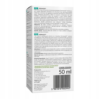 Apis dermasoft intenzivně zklidňující gel po ošetření podráždění pokožky 50 ml