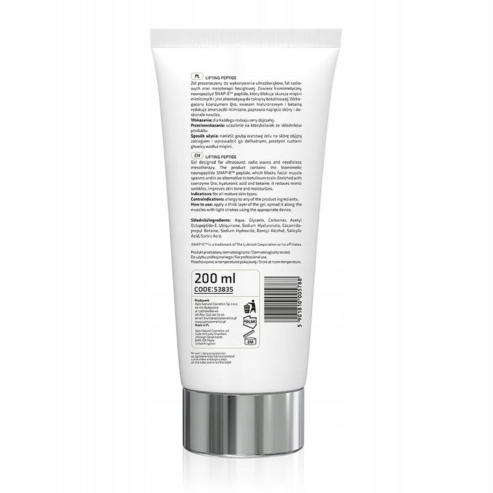 Apis liftingový peptidový ultrazvukový gel pro lifting a zpevnění s peptidem snap-8 200 ml