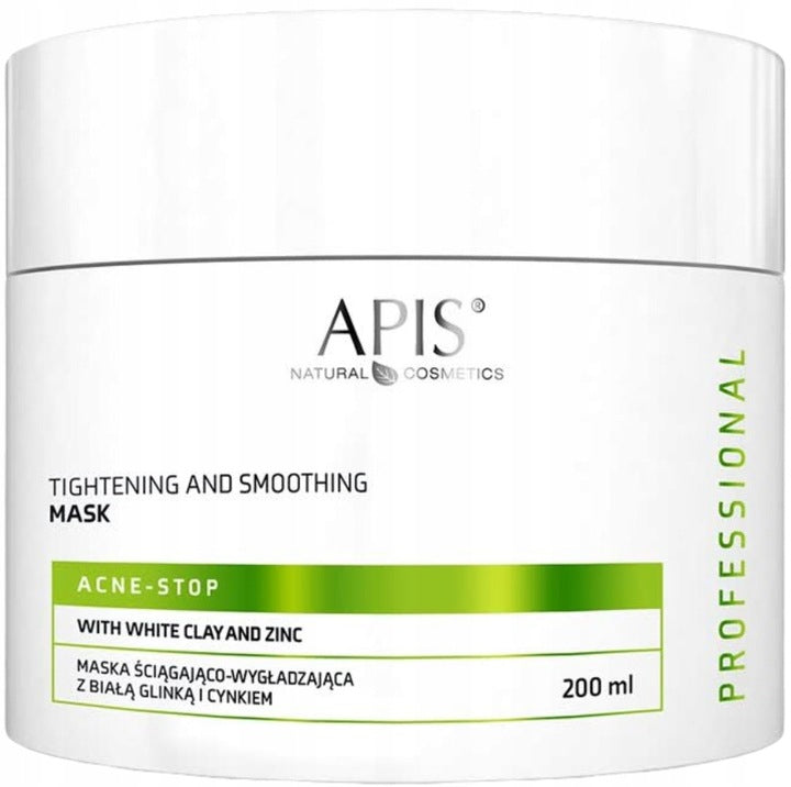 Apis adstringentní a vyhlazující maska ​​s bílým jílem a zinkem 200 ml