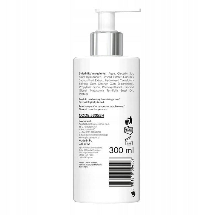 Apis hydrogelové čistící tonikum s kyselinou hyaluronovou 300 ml