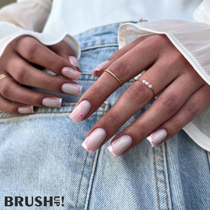 BrushUp! Stavební gel Building Gel White Star 12 g