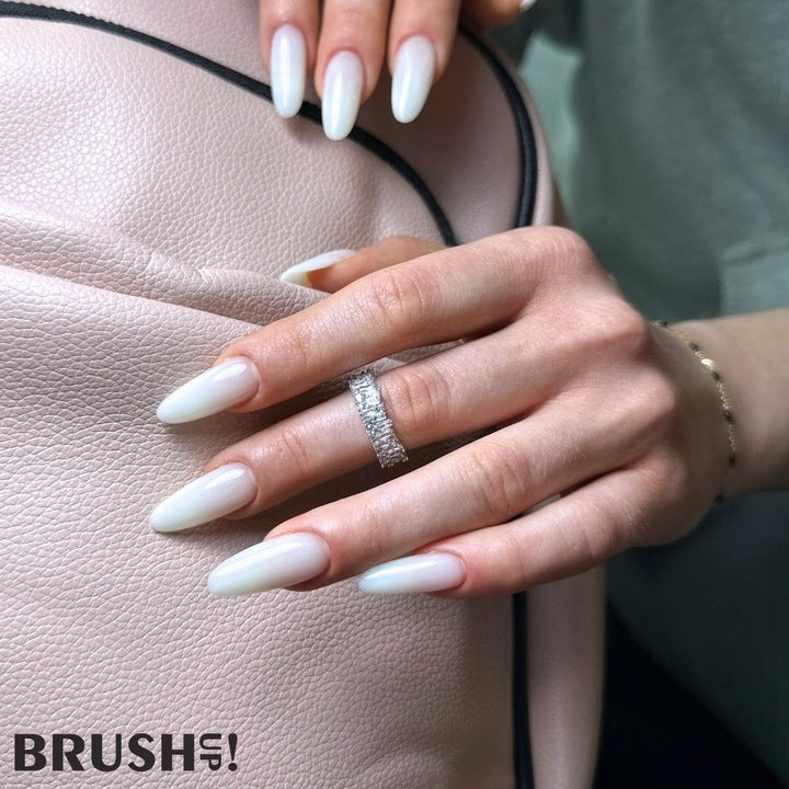 BrushUp! Stavební gel Building Gel White Star 12 g