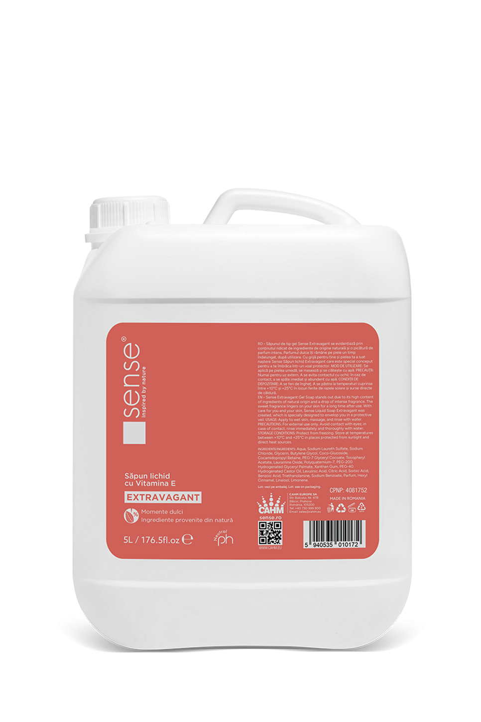 Sense® Tekuté mýdlo Extravagant, 5l kanystr - SENSE