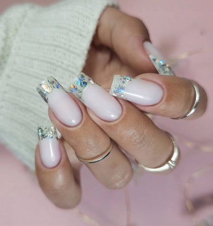 Claresa gel na zdobení Megastar Silver Flicker 10 g