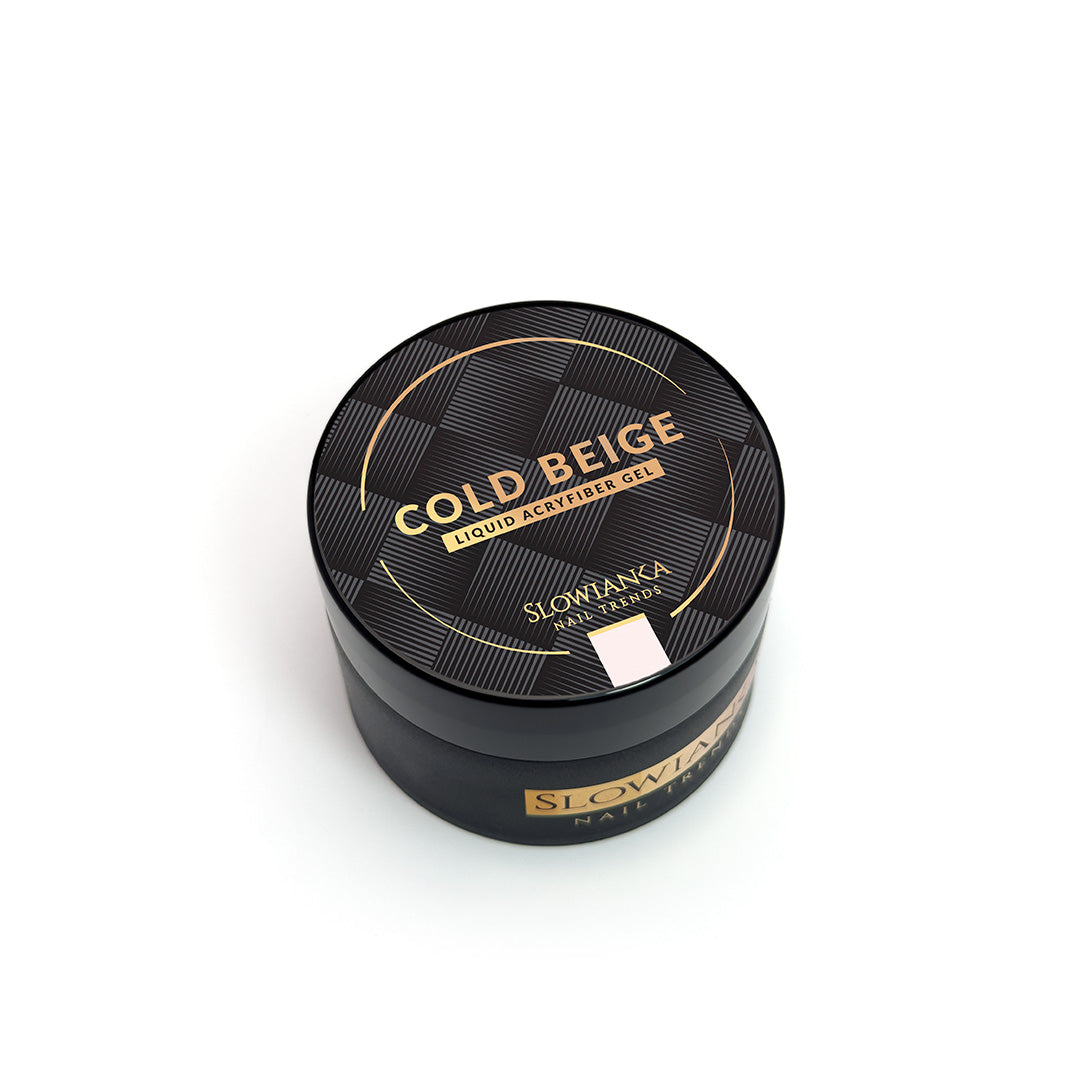 SLOWIANKA Liquid AcryFiber Gel Cold Beige 50g