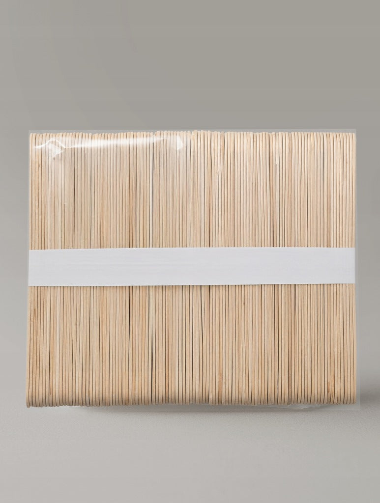 HOLZSPATEL FÜR WACHS UND MASKEN SCHMAL 114 x 10 mm 100 St.