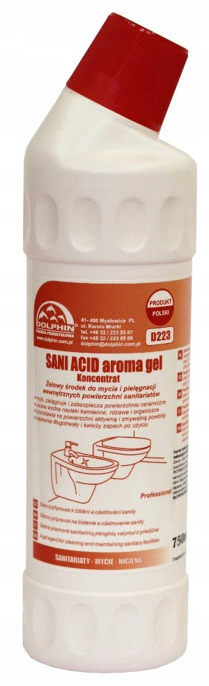 Dolphin Sani Acid Aroma Gel 1L WC-Reiniger Konzentrat