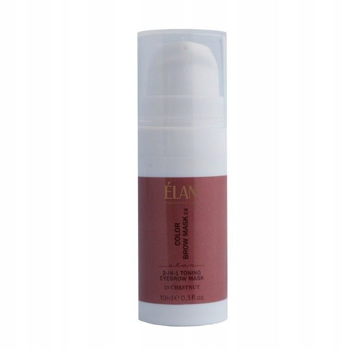 ELAN CHESTNUT 2.0: COLOUR BROW MASK: 2-in-1 Tönungs-Augenbrauenmaske
