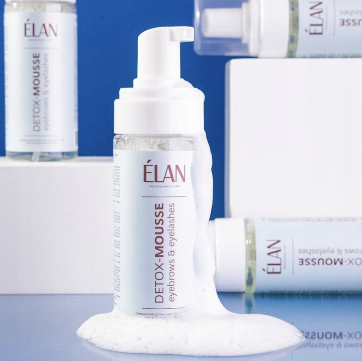 ÉLAN Detox-Mousse 2.0 Reinigungsschaum für Wimpern und Augenbrauen 150 ml