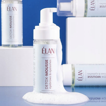 ÉLAN Detox-Mousse 2.0 Reinigungsschaum für Wimpern und Augenbrauen 150 ml