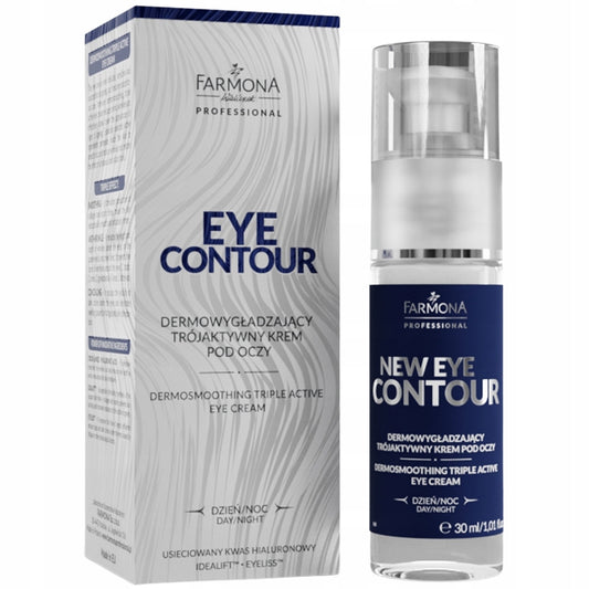 Farmona new eye contour derma smoothing tri-active eye cream 30 ml