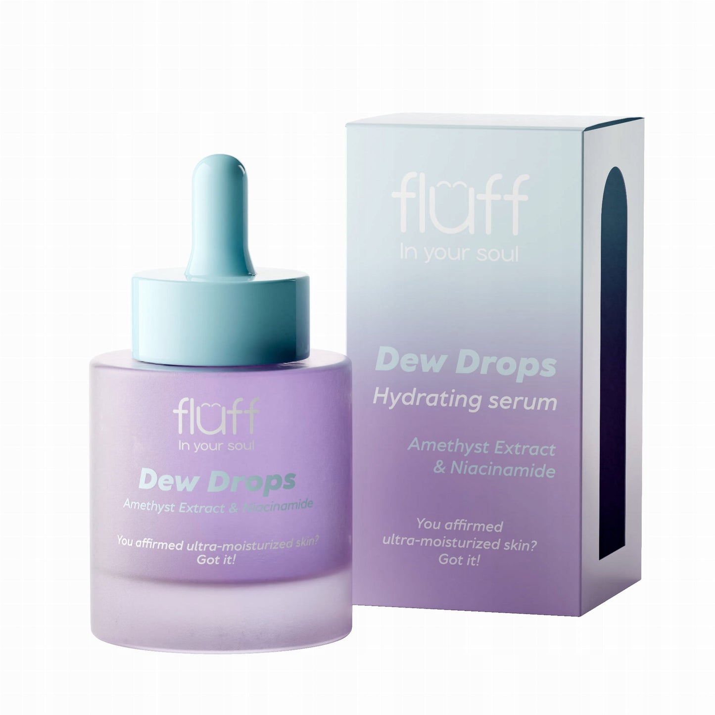 Fluff Beautifying Serum with Amethyst and Niacinamide 30 ml