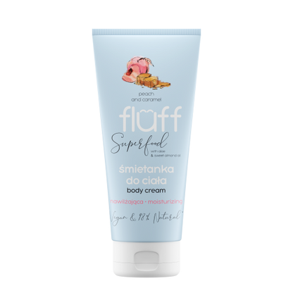 Hydratační tělový krém Fluff Peach &amp; Caramel