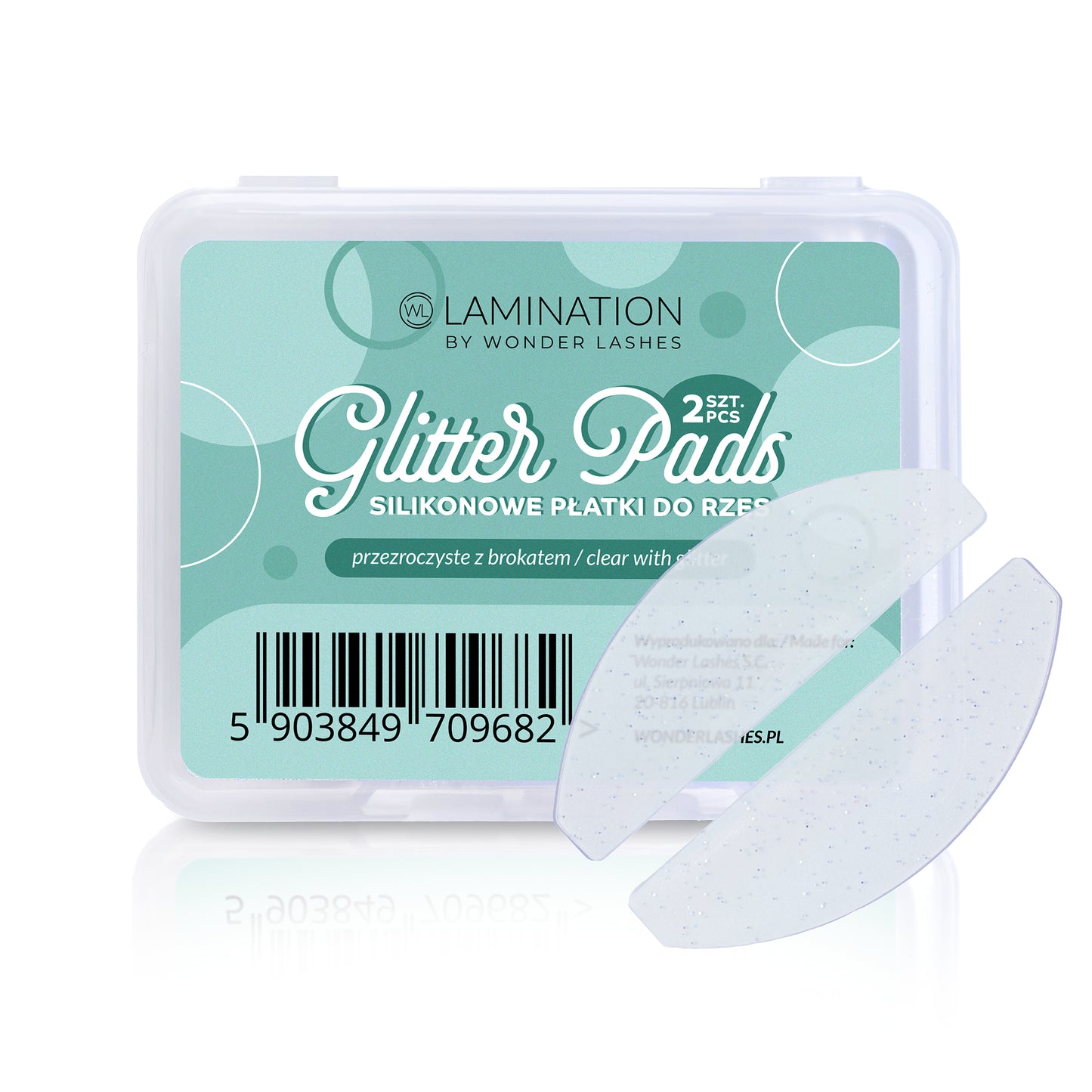 Glitter Pads - silicone eye shields