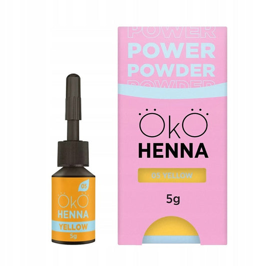 Augenbrauen Henna OKO Power Powder Nr. 05 5 g, gelb