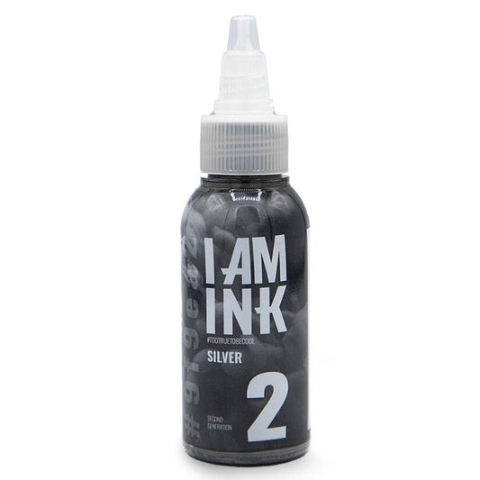 I AM INK-Second Generation 2 Silver-50ml I AM INK