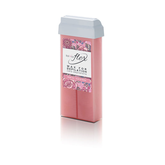 Depilační vosk ItalWax Flex s růžovým olejem 100 ml
