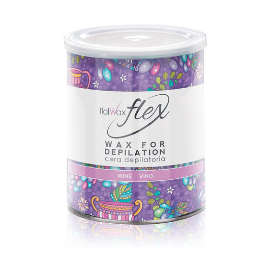Depilační vosk ItalWax Flex Hroznové víno 800 ml